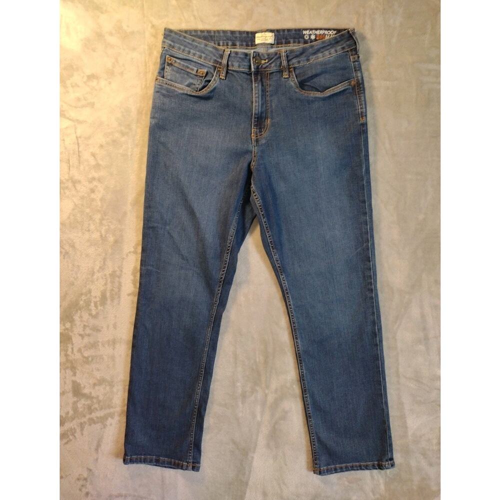 Weatherproof Vintage Relaxed Fit Jeans Mens 34x30 Medium Wash Western USA Casual